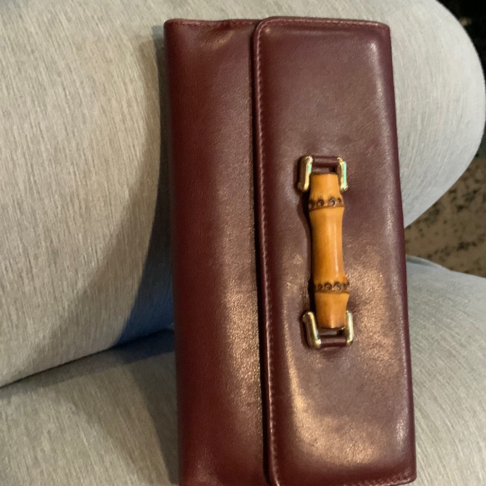 GUCCI bamboo wallet